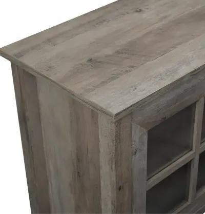 Fallon Gray Wash 70 Inch Wood TV Stand - Walker Edison