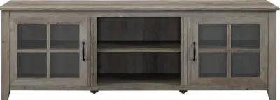 Fallon Gray Wash 70 Inch Wood TV Stand - Walker Edison