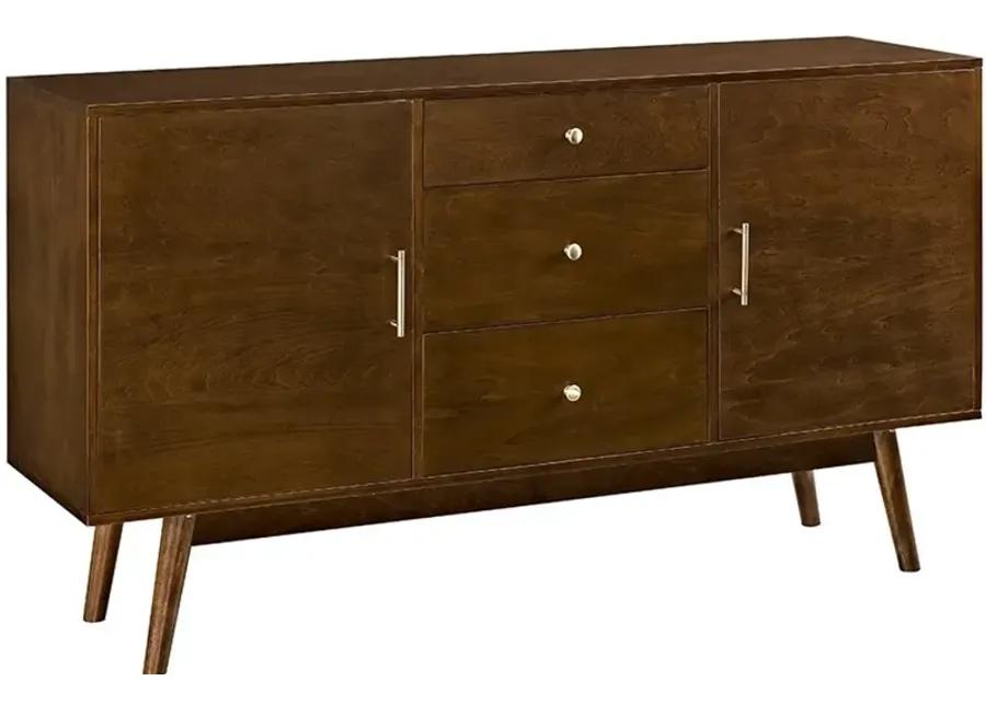 60 Inch Mid Century Modern Wood TV Stand - Walker Edison