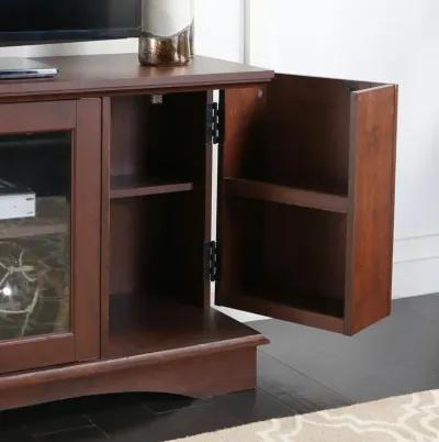 52 Inch Traditional Wood TV Stand - Walker Edison