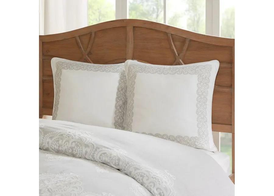 Taupe, Tan and Ivory King Barely There 9 Piece Bedding Collection