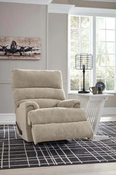 Manfort Tan Rocker Recliner