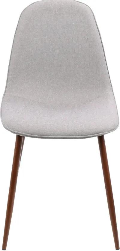 Mid Century Light Gray Dining Room Chair (Set of 2) - Pebble