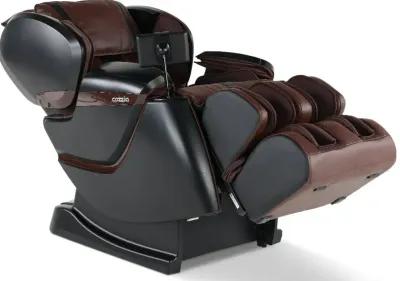 Espresso Brown 2 Piece Massage Chair - Zero-Gravity