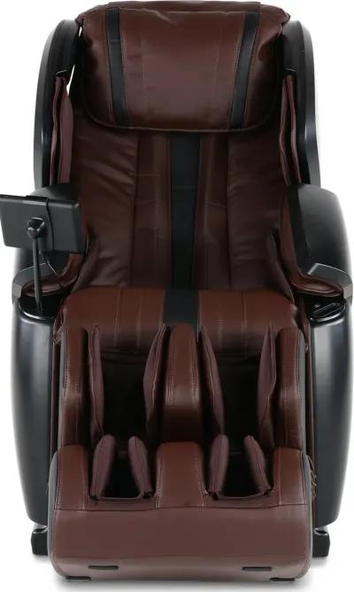 Espresso Brown 2 Piece Massage Chair - Zero-Gravity