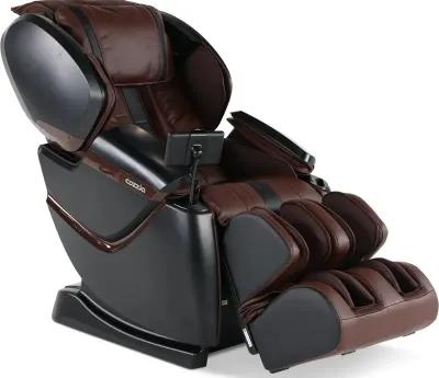 Espresso Brown 2 Piece Massage Chair - Zero-Gravity