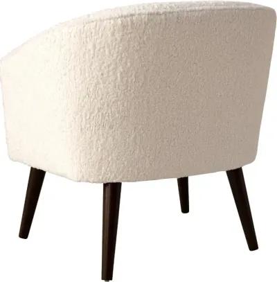 Deco Natural Faux Sheepskin Accent Chair - Skyline Furniture