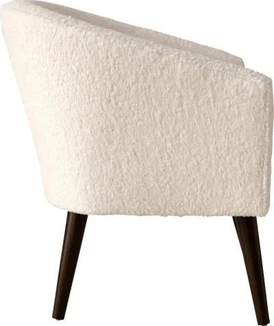 Deco Natural Faux Sheepskin Accent Chair - Skyline Furniture