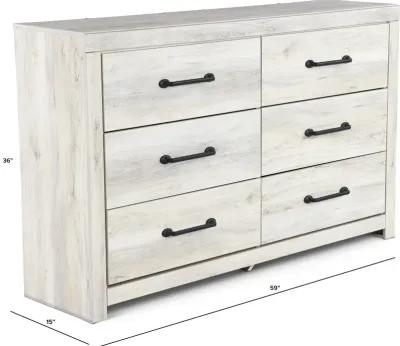 Sunrise Park Whitewash Dresser