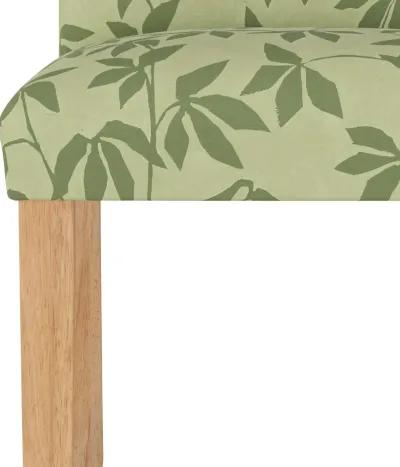 Jennifer Floral Sage Upholstered Dining Chair - Skyline Furniture