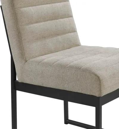 Eden Beige Upholstered Dining Room Chair