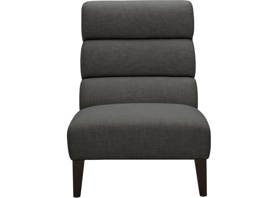 Effie Smoke Gray Accent Chair