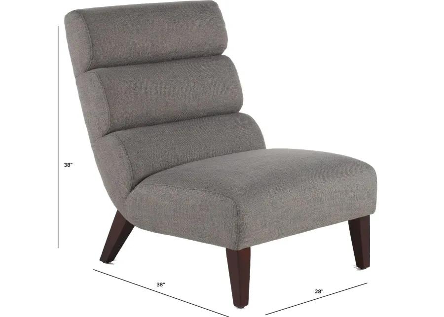 Effie Smoke Gray Accent Chair