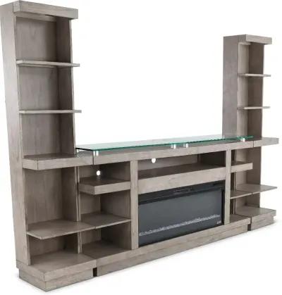 Celino Modern Fireplace Entertainment Center