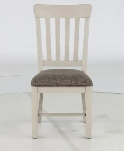 Drake White Upholstered Dining Chair