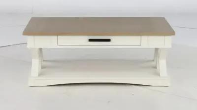 Amy Cotton White Coffee Table