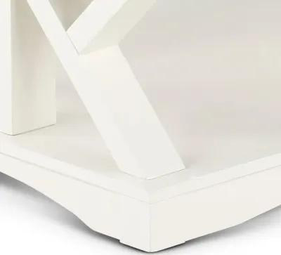 Amy Cotton White Coffee Table