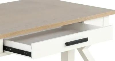 Amy Cotton White Coffee Table