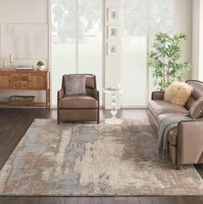 Moroccan Celebration 5 x 7 Gray and Beige Area Rug