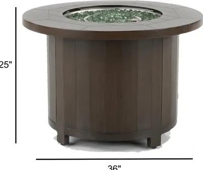 Adeline Modern Round Patio Fire Pit