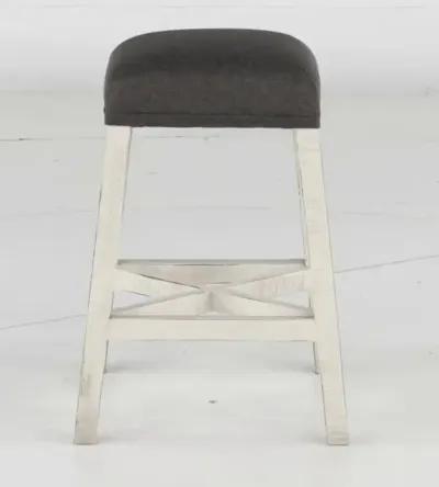 Stone White Wash Counter Height Stool