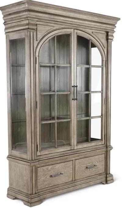 Madison Ridge Gray China Cabinet