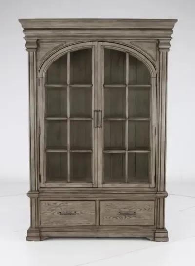 Madison Ridge Gray China Cabinet