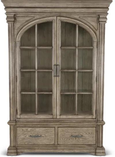 Madison Ridge Gray China Cabinet