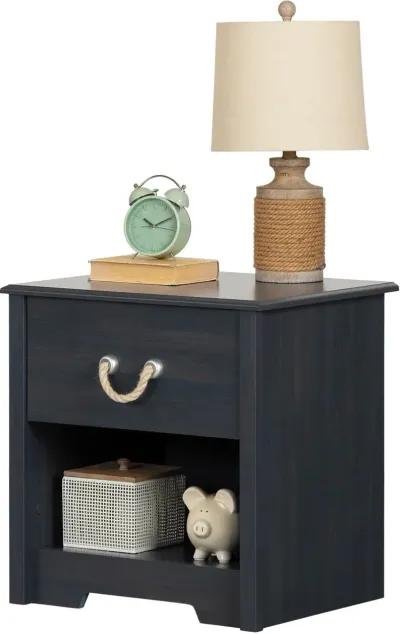 Navali Blue Nightstand - South Shore