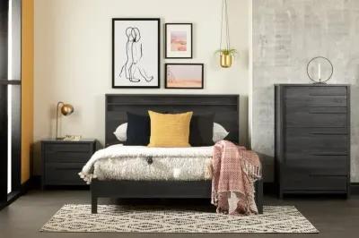 Lensky Modern Gray Oak Full-Queen Headboard - South Shore