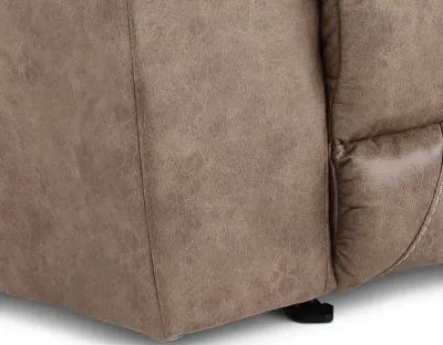 Stoneland Fossil Brown Casual Reclining Sofa