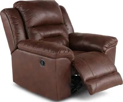 Stoneland Chocolate Brown Casual Recliner