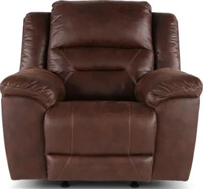 Stoneland Chocolate Brown Casual Recliner