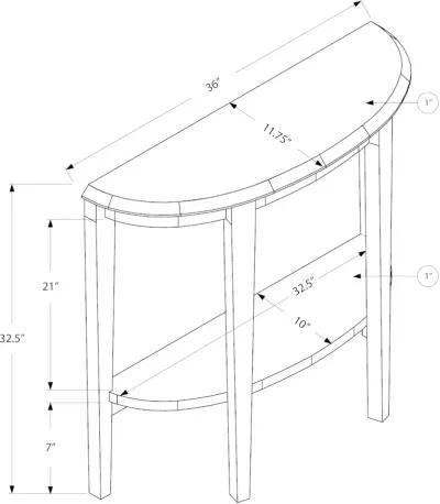 White Hall Sofa Table