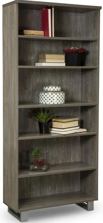 Kalmar Gray Home Office Bookcase