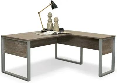 Kalmar Gray Home Office Desk and Return