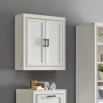 Tara Cottage White Wall Cabinet