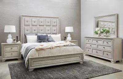 Camila Pearl White California King Bed