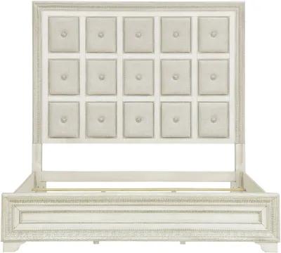 Camila Pearl White California King Bed