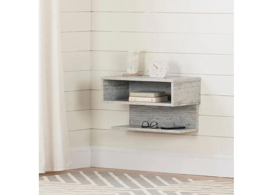 Sazena Pine Floating Nightstand - South Shore