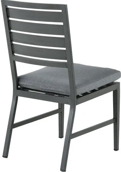 West Lake Gray Armless Patio Dining Chair