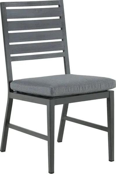 West Lake Gray Armless Patio Dining Chair