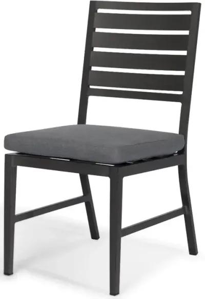 West Lake Gray Armless Patio Dining Chair