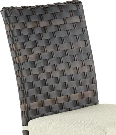 Sunset Armless Patio Dining Chair