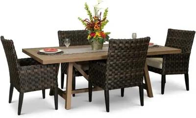 Sunset 5 Piece Patio Dining Set