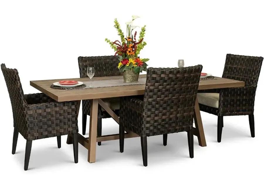 Sunset 5 Piece Patio Dining Set