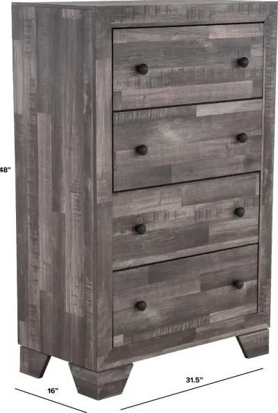 Alix Gray Youth Chest of Drawers