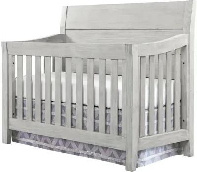 Tranquil Rock Weathered White 4-in-1 Convertible Crib