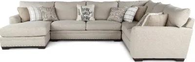 Middleton Beige 3 Piece Sectional