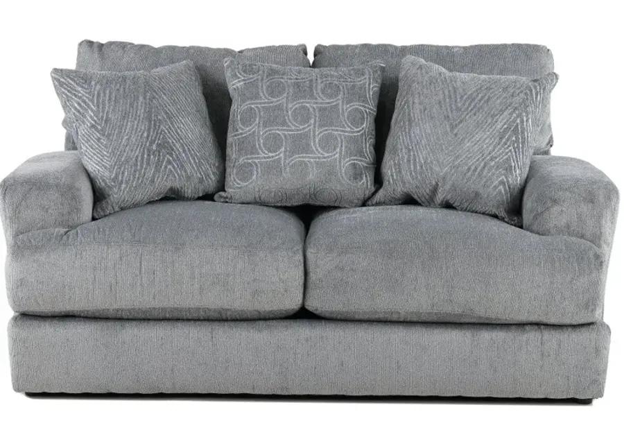 Lamar Gray Loveseat